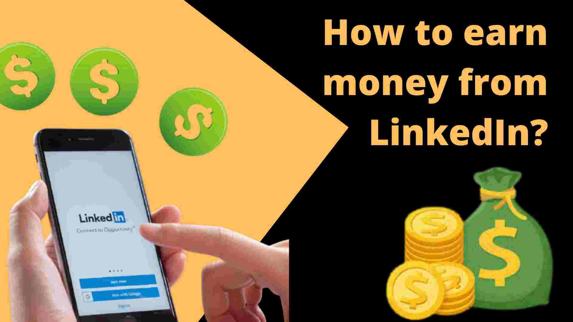How to earn money from LinkedIn