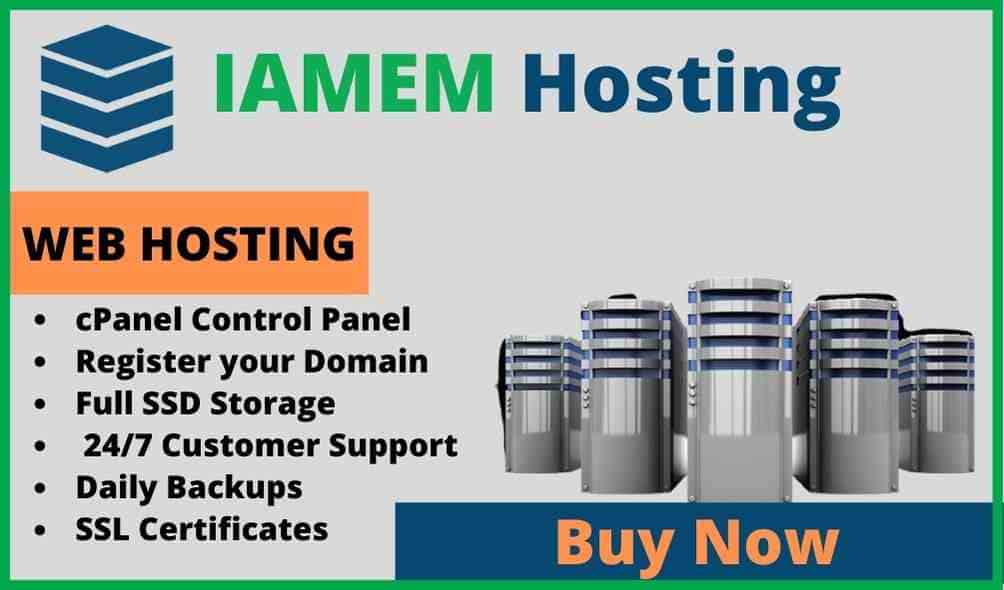 IAMEM hosting is website designing agency in India that professional team offering Shared, Reseller , custom and VPS at international level.