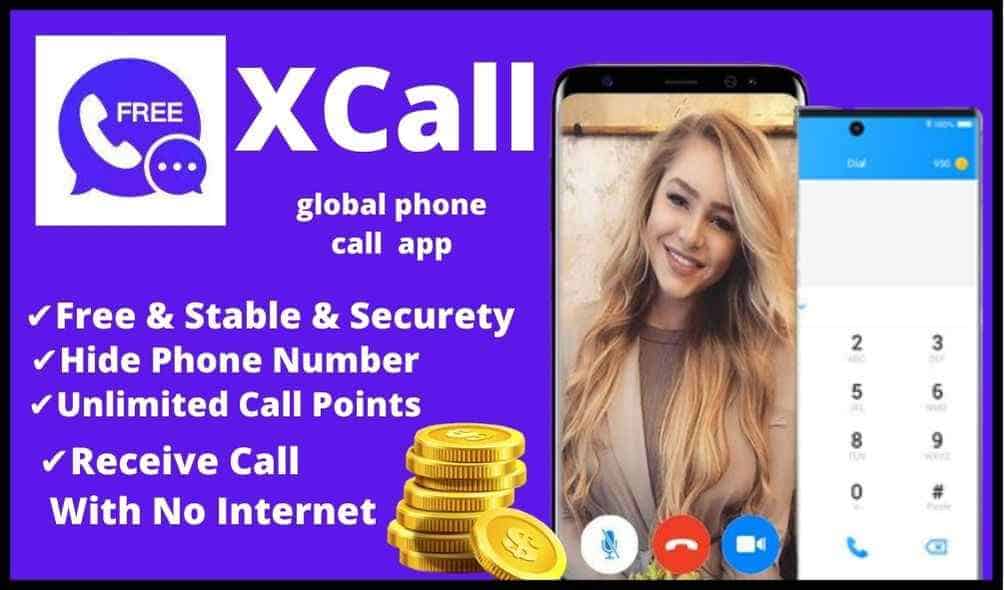 XCall – Global Phone Call Completely Free and simple downloading process App