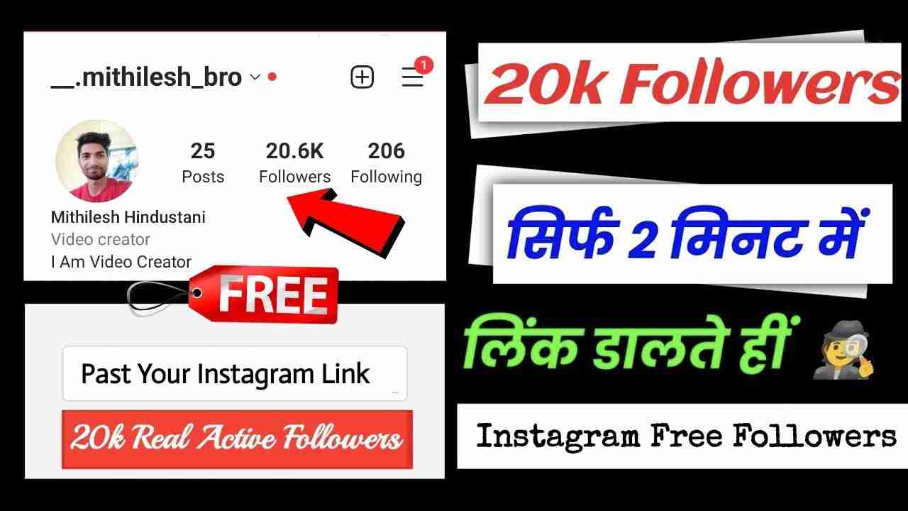 Plusmein Website- Free Instagram Followers Website, Daily 700