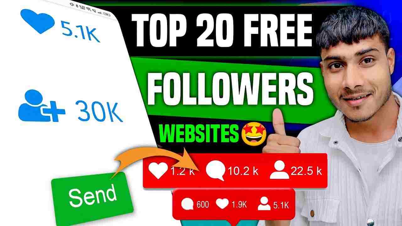 Top 20 Takipci Website Get Free Instagram Followers
